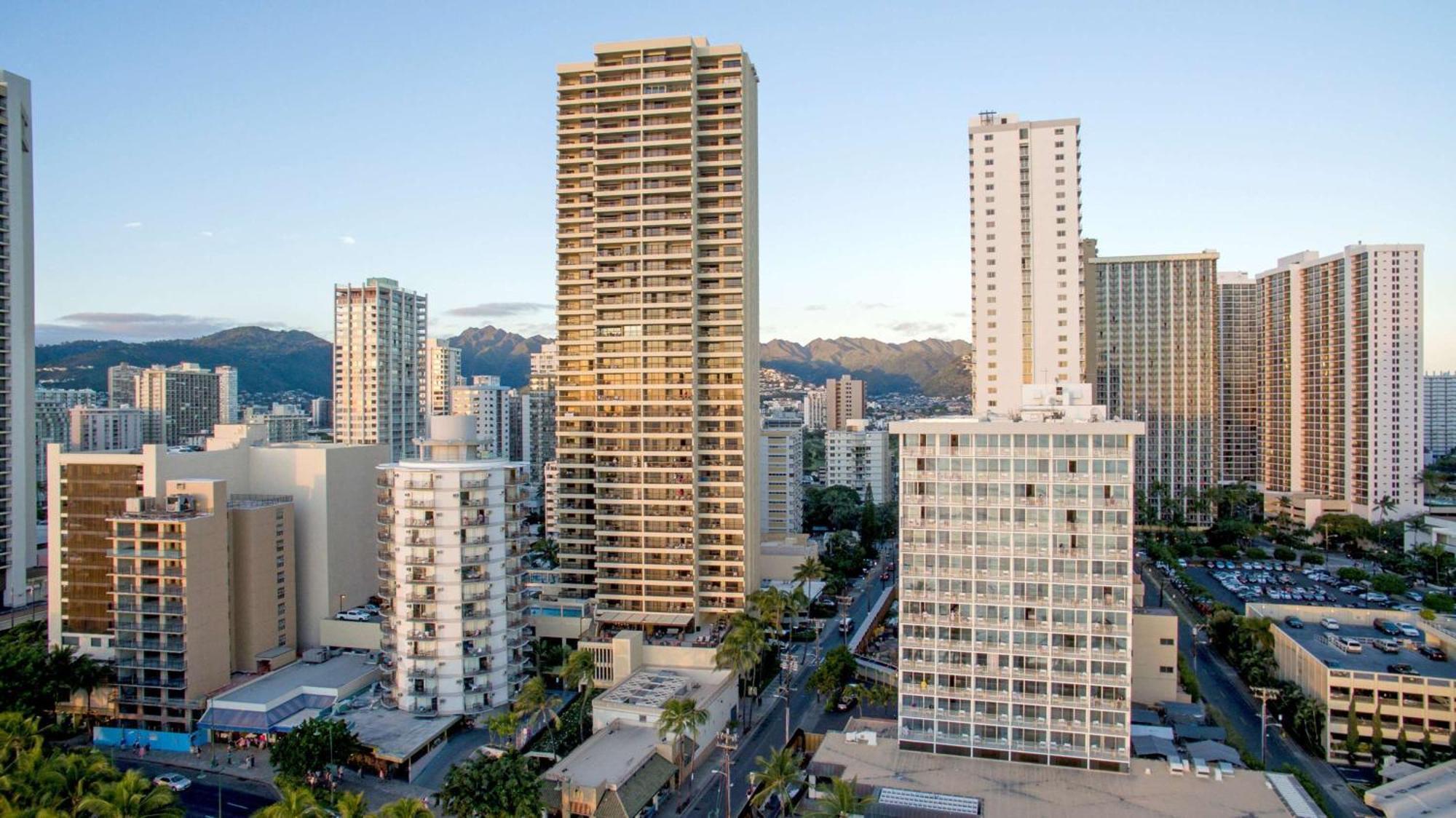 Aston Waikiki Beach Tower Honolulu Exterior foto The Ali'i Building, Honolulu, Hawaii
